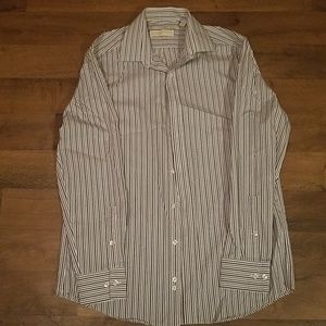 Michael Kors pinstripe button down shirt
